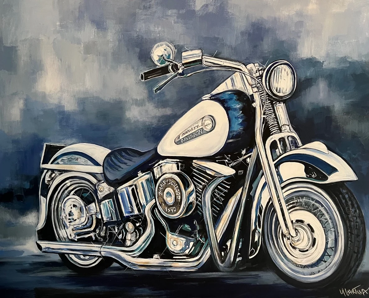 Artwork by Paul Ygartua — harley-davidson