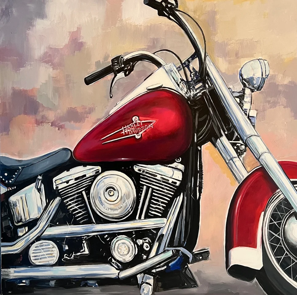 Artwork by Paul Ygartua — harley-davidson