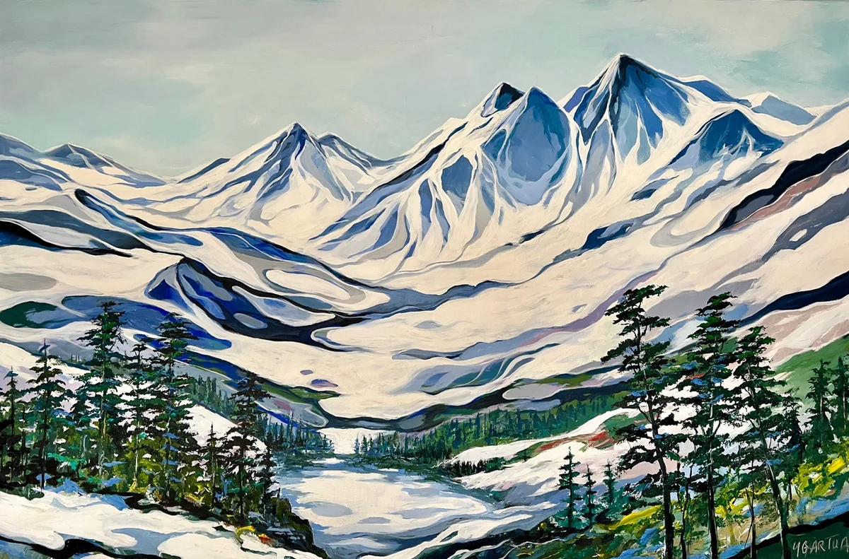 Artwork by Paul Ygartua — modern-landscape-art