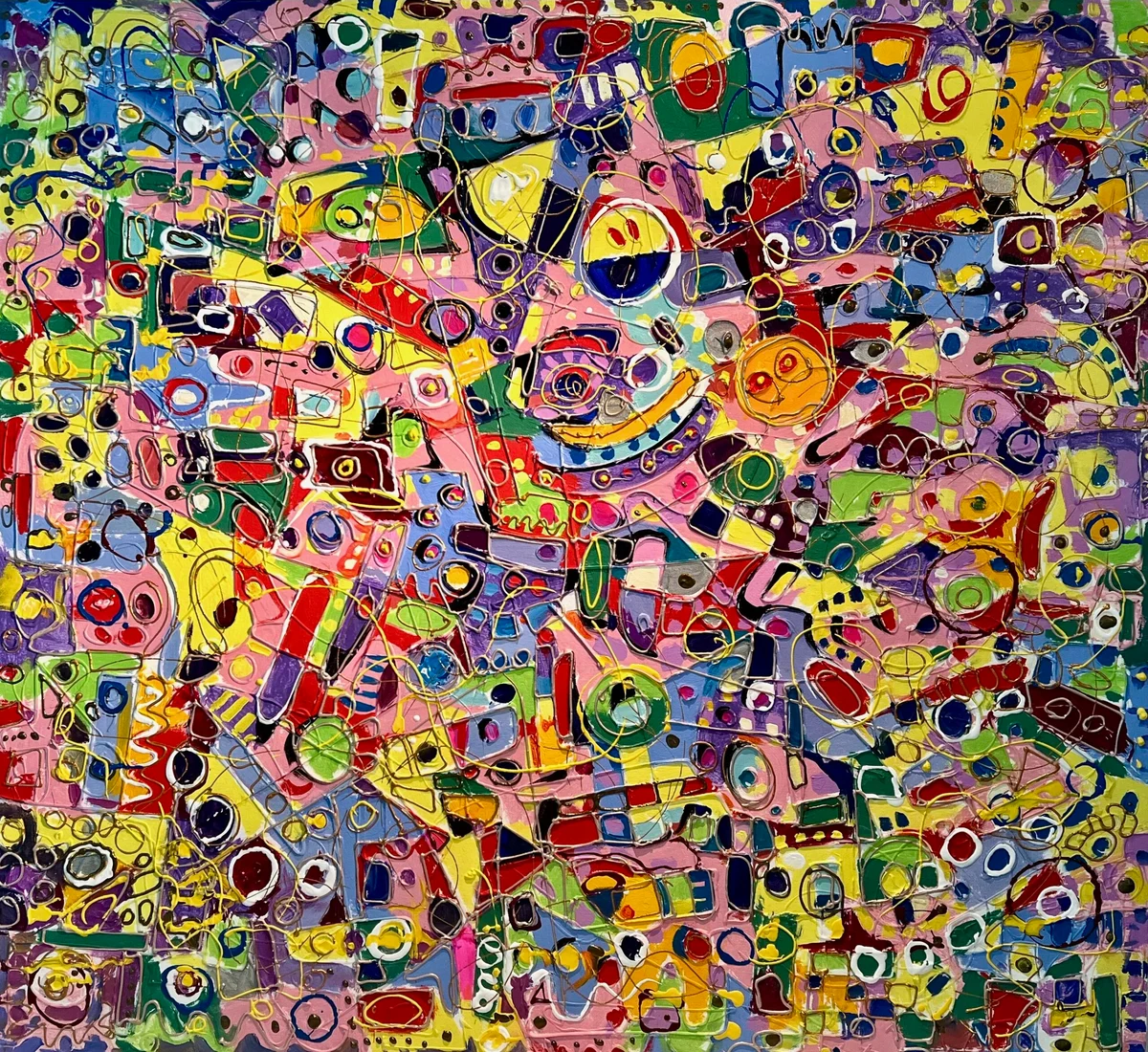 TANGLED 4X4" (130 X 120CM) $5,000.00