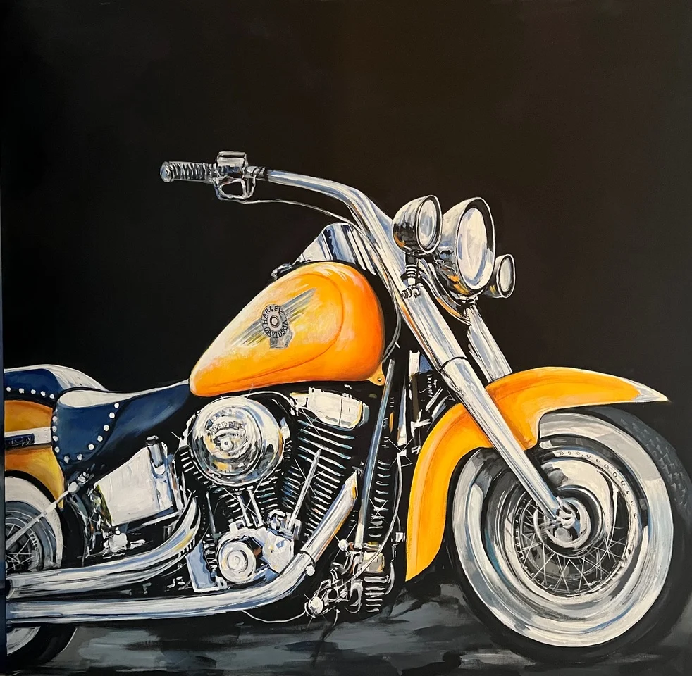 Artwork by Paul Ygartua — harley-davidson