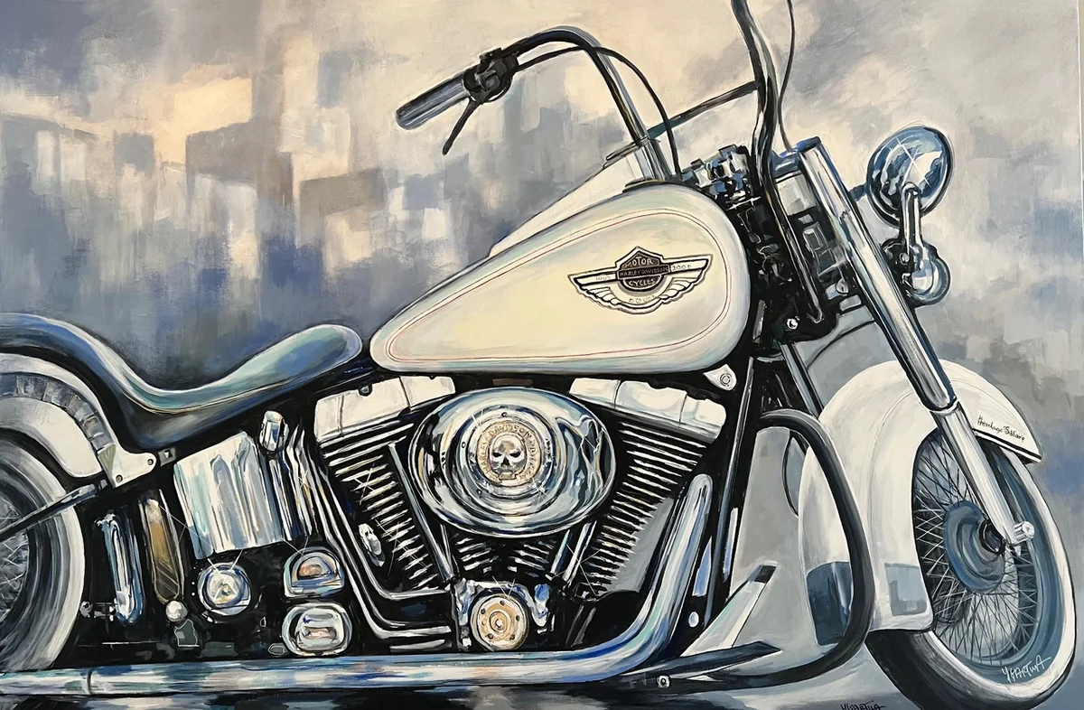 Artwork by Paul Ygartua — harley-davidson